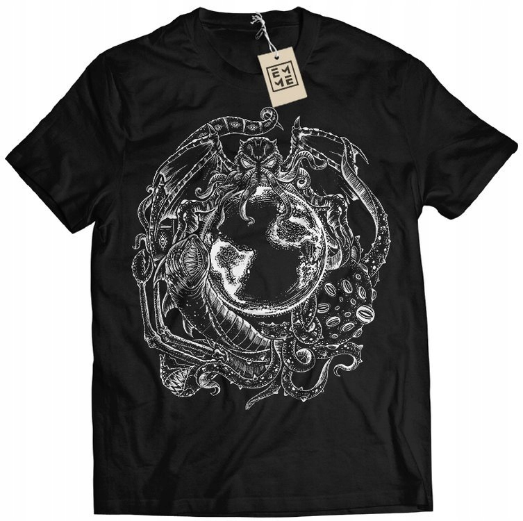 

Koszulka Cthulhu Lovecraft Horror M