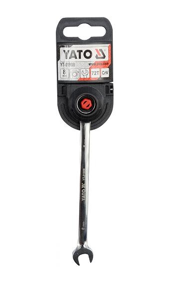 

Yato Klucz Płasko-oczkowy Z Grzechotką 7 mm
