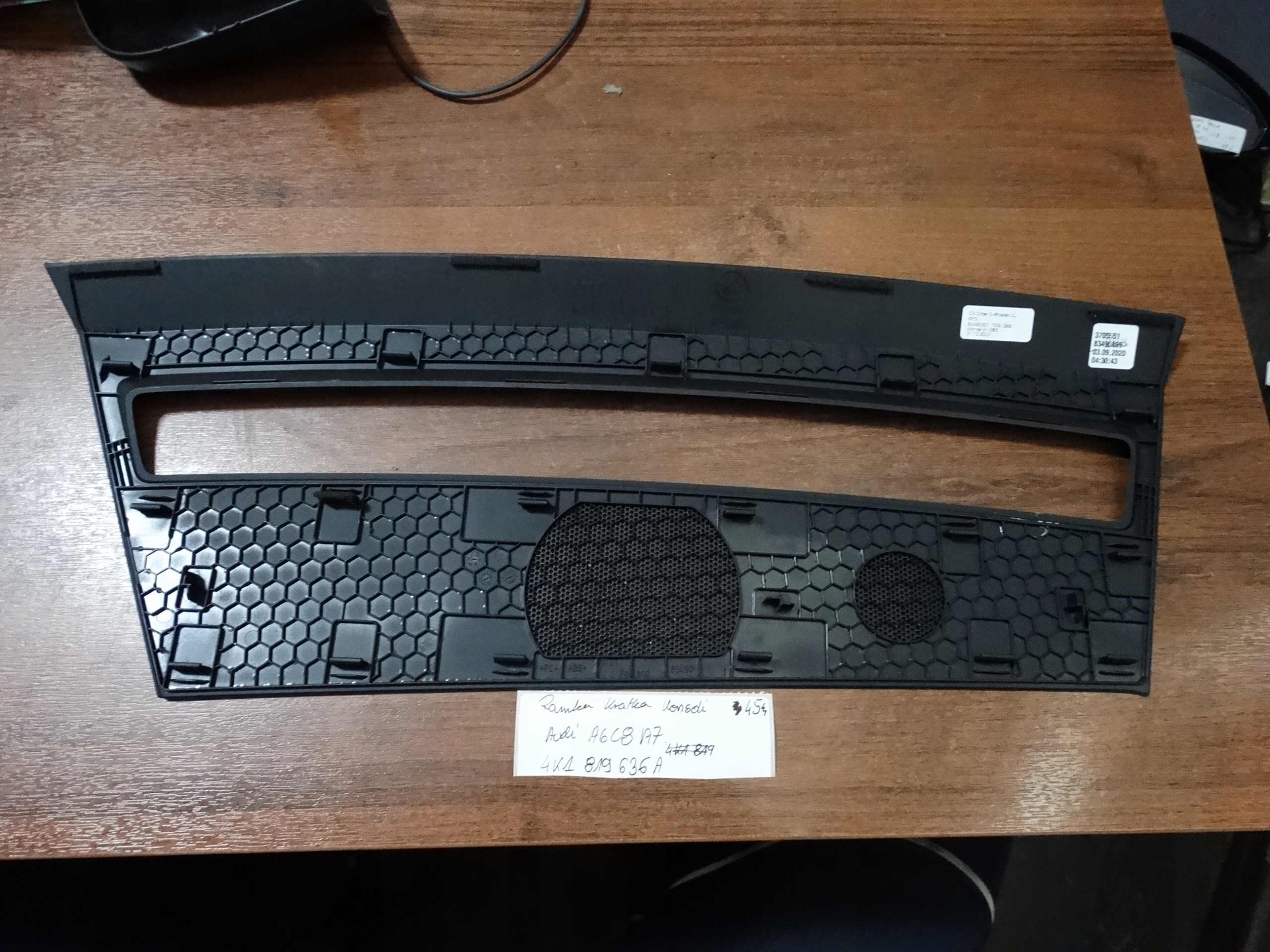 IDEALNA frame grid consoles AUDI A6 C8 A7 1