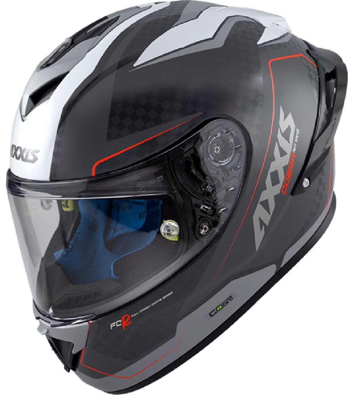Integrálna Prilba Axxis Cobra Carbon Rage veľkosť M