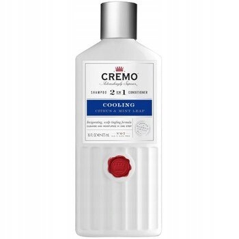 Cremo Citrus & Mint Leaf Cooling Shampoo 2v1 kondicionér 473 ml