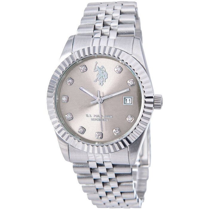 Dámské hodinky U.s. Polo Assn. Audrey USP8051ST Křemenná barva stříbrná