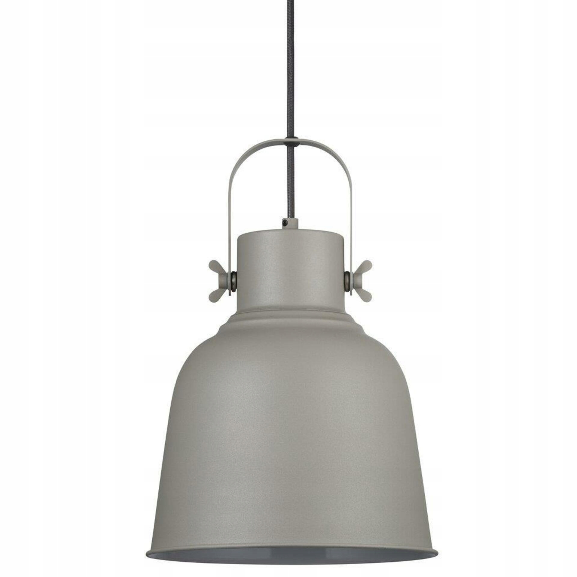Nordlux Adrian 25 závesné svietidlo, E27, 25W, šedá/čierna, priemer 25 cm