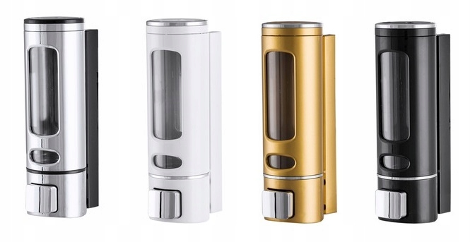 DOZOWNIK DO PŁYNU MYDŁA SZAMPONU CHROM ŚCIENNY Marka Royal Sanitary