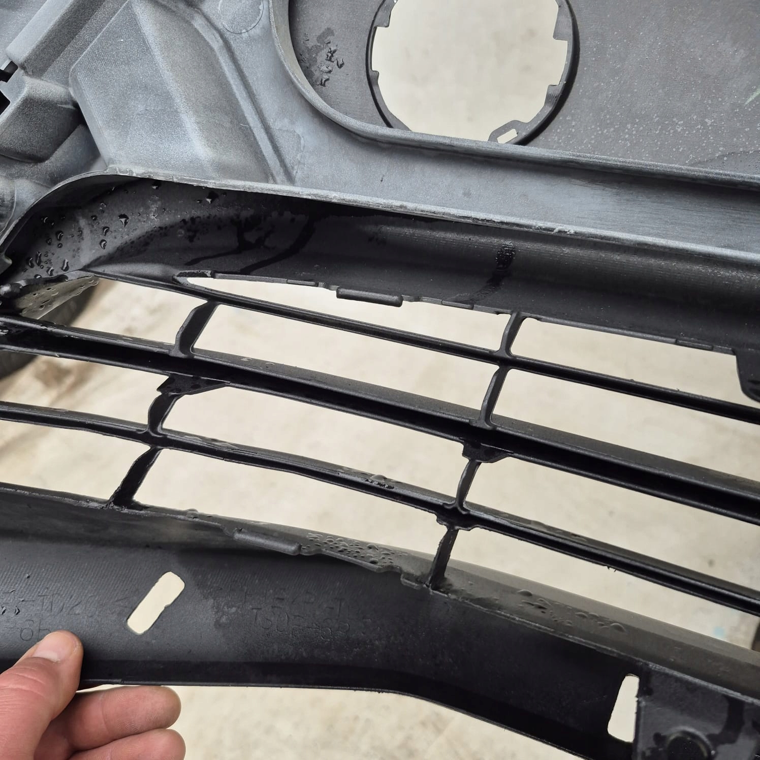 TOYOTA RAV4 IV 4 12-15 bumper front front washer