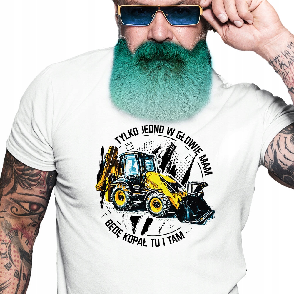 

Śmieszna Koszulka męska Dla Operatora Koparki XXL