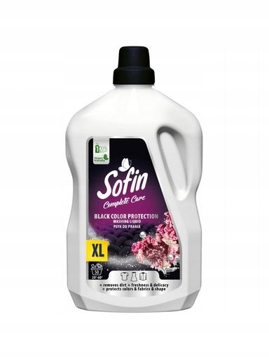 Levně 2x Sofin Complete Care Tekutý prací prostředek Black 2,5L