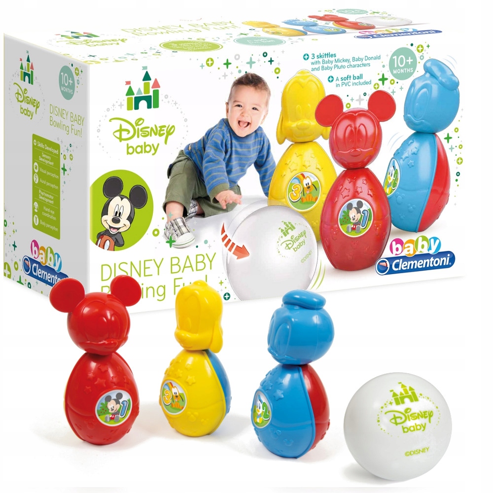

Disney Baby Myszka Mickey Kręgle Clementoni
