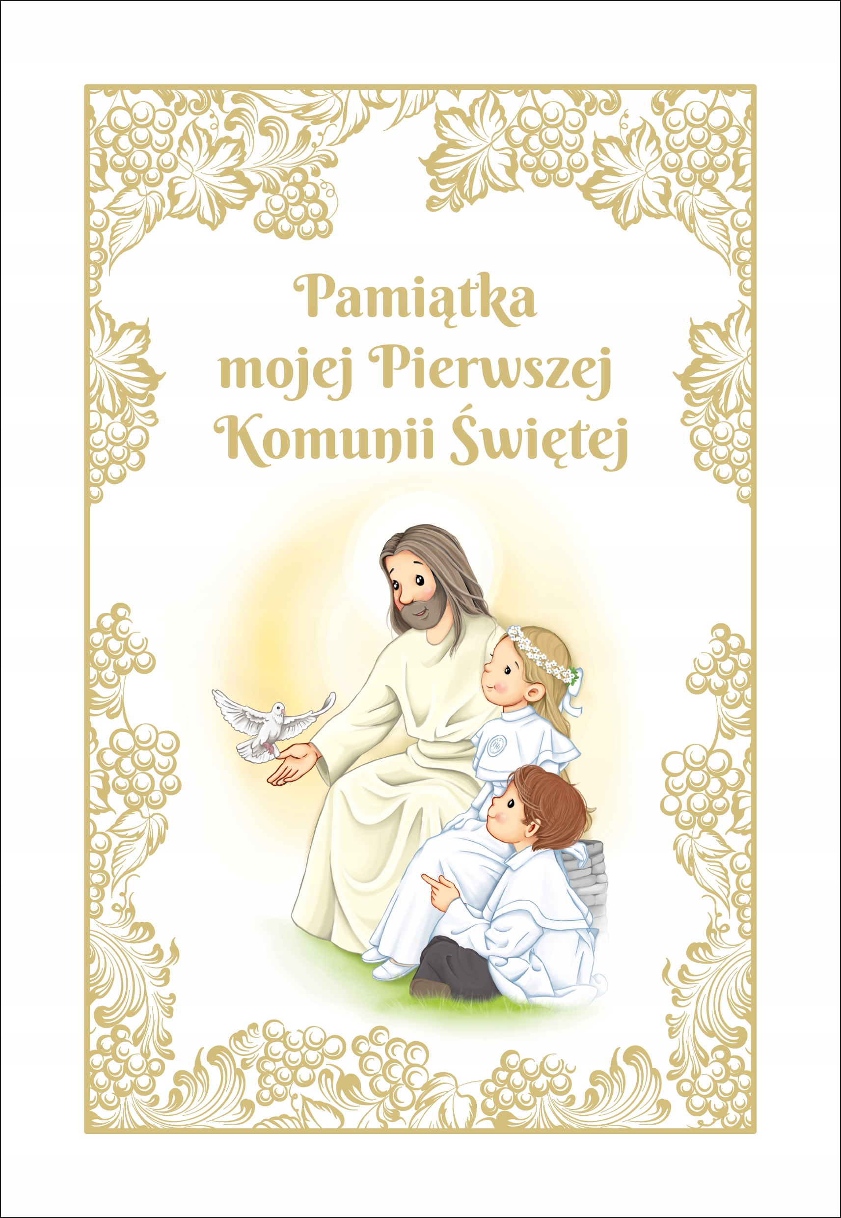 

Pamiątka mojej Pierwszej Komunii (z Panem Jezusem)