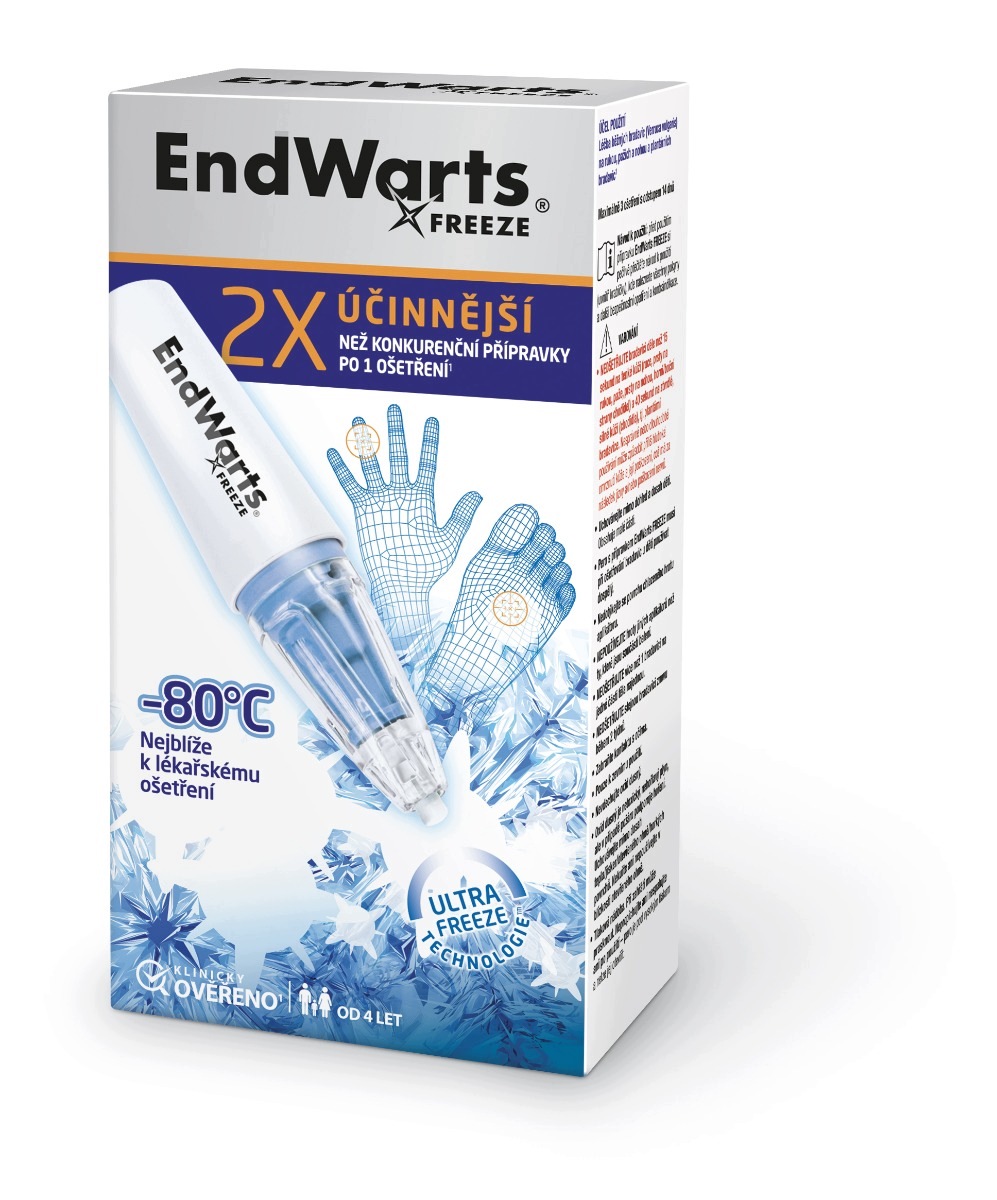 EndWarts Freeze kryoterapie bradavic 7.5g