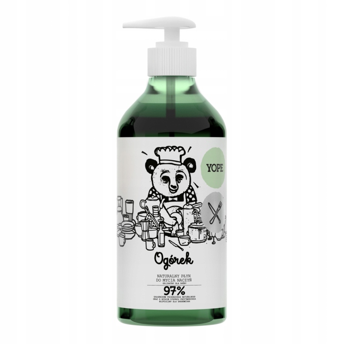 

Yope, Płyn do mycia naczyń Ogórek, 750 ml