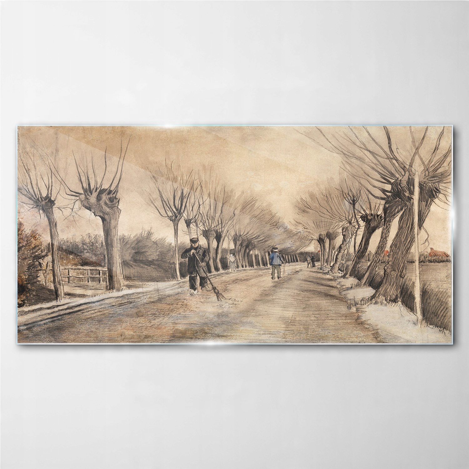 

Foto-obraz szklany Road in etten Van Gogh 140x70