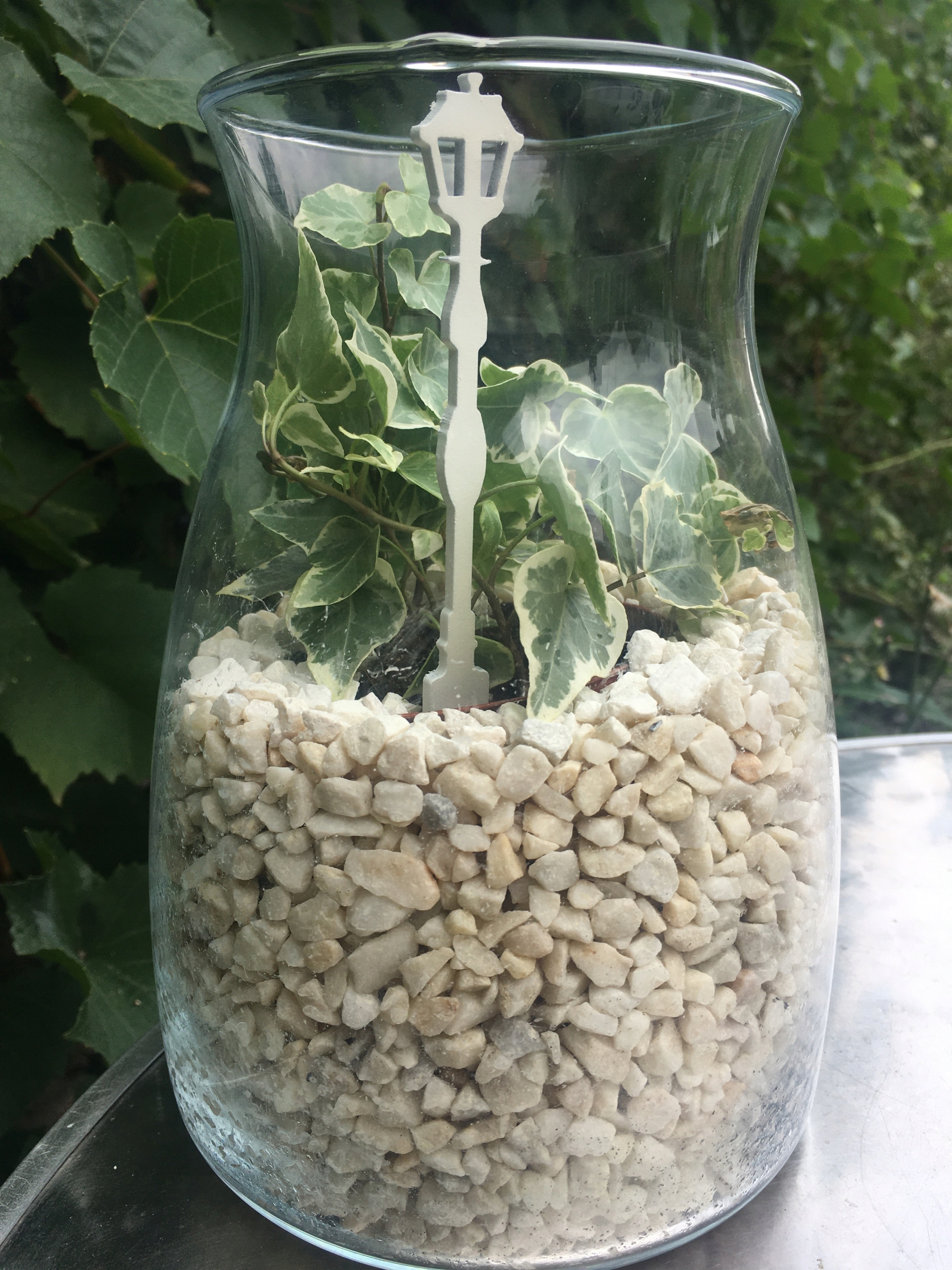 DEKORACJA LAS W SZKLE MINI LATARNIA 8CM 10SZT PIKA Marka inny