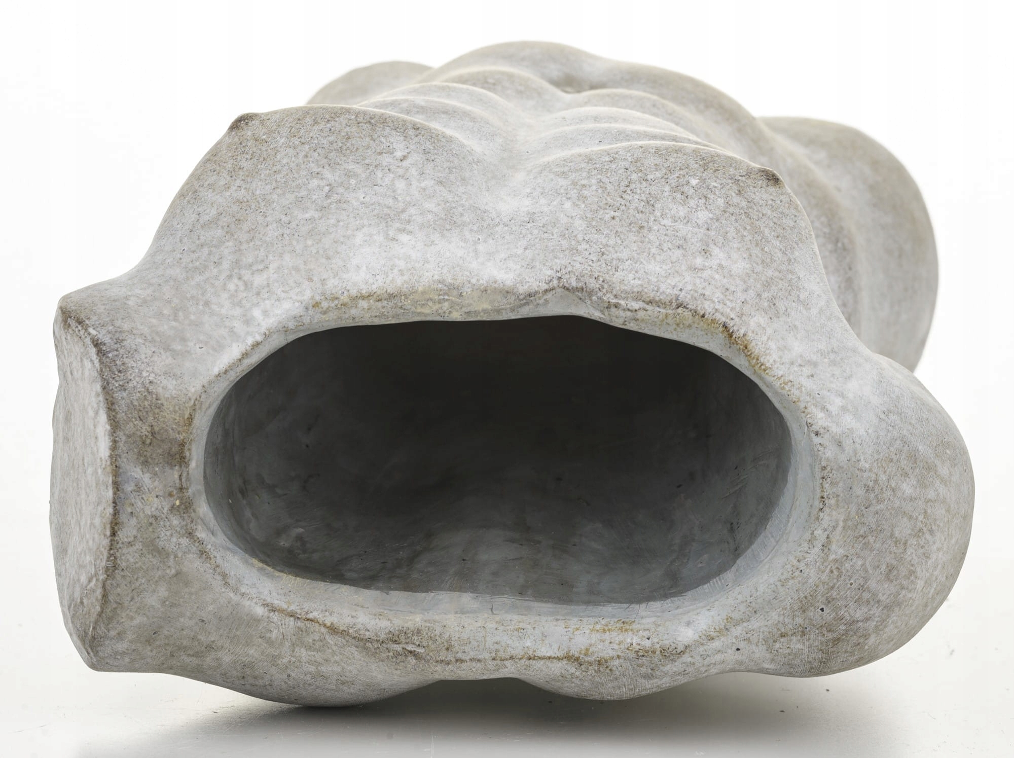 Osłonka dekoracyjna tors męski cementowy 16x22cm Marka Zielona Fabryka