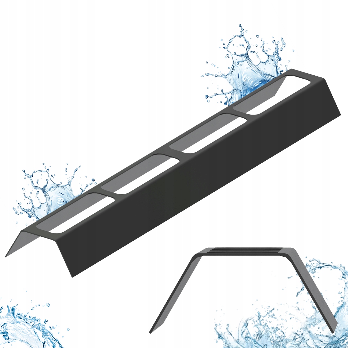 Stínidlo na lampu mj. A II 801 Skos 78,5x7 Kryt akvarijní lampy Clona