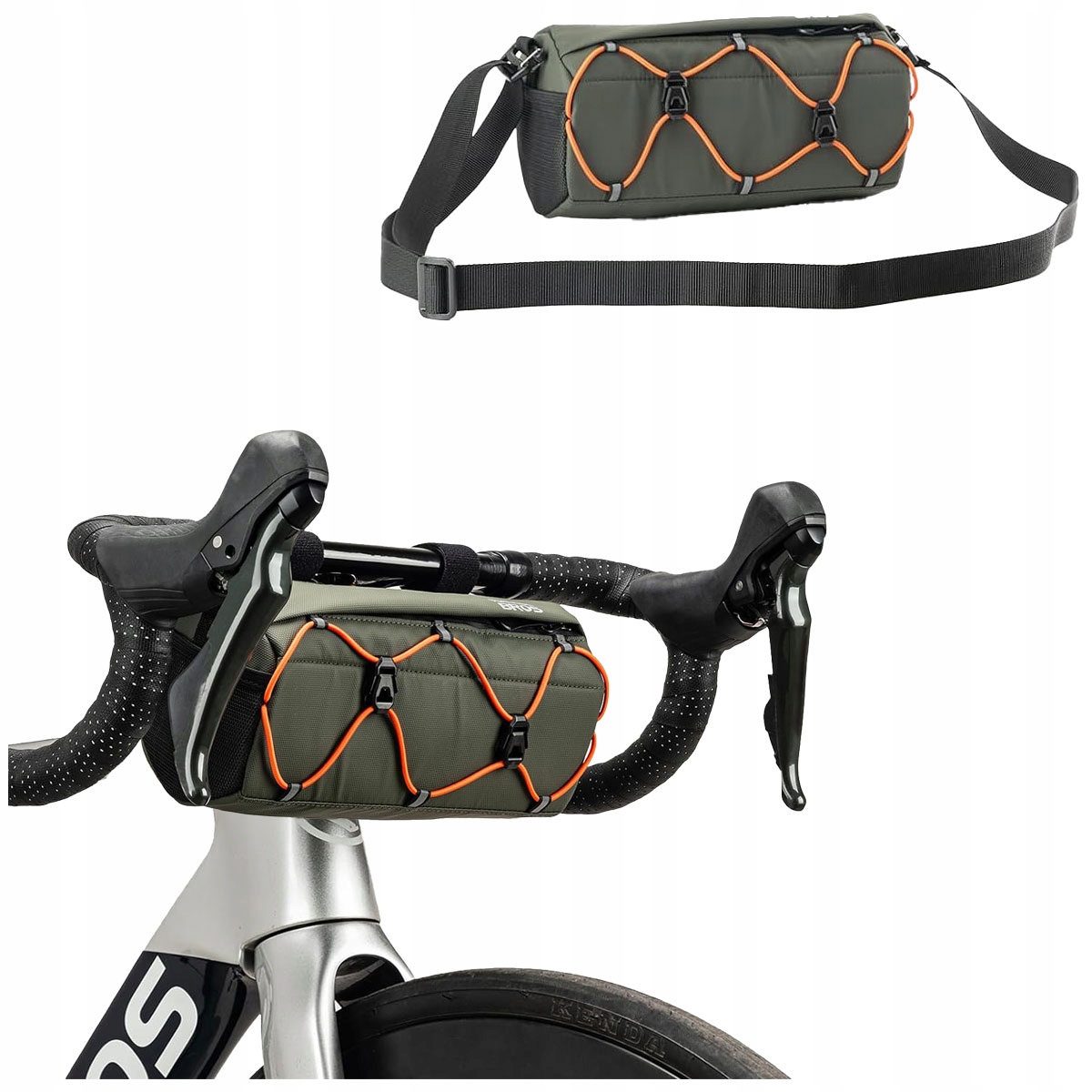 Rockbros brašna přední cyklistická taška na řídítka 30110054004 2,2 l