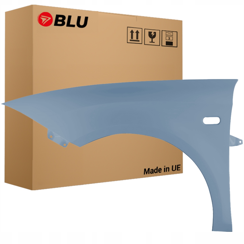 Blu Blatník Seat Leon II 2 1P1 LW5W levý modrý 05-12 přední AzulBrisa