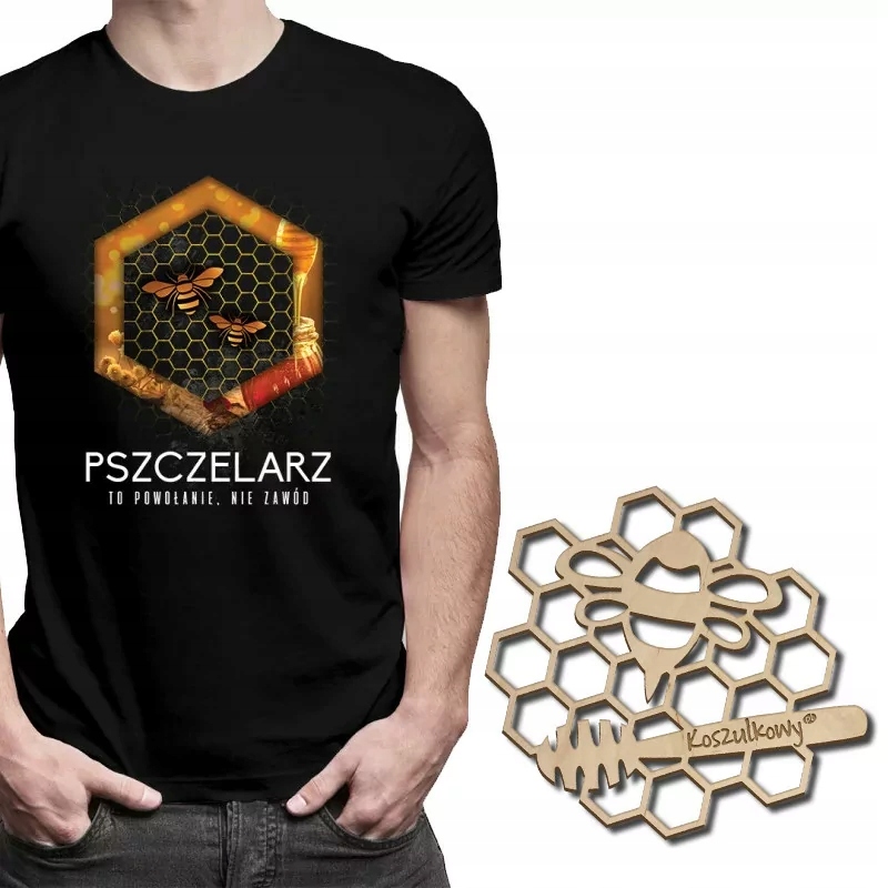 

Śmieszna Koszulka Pszczelarz Podkładka