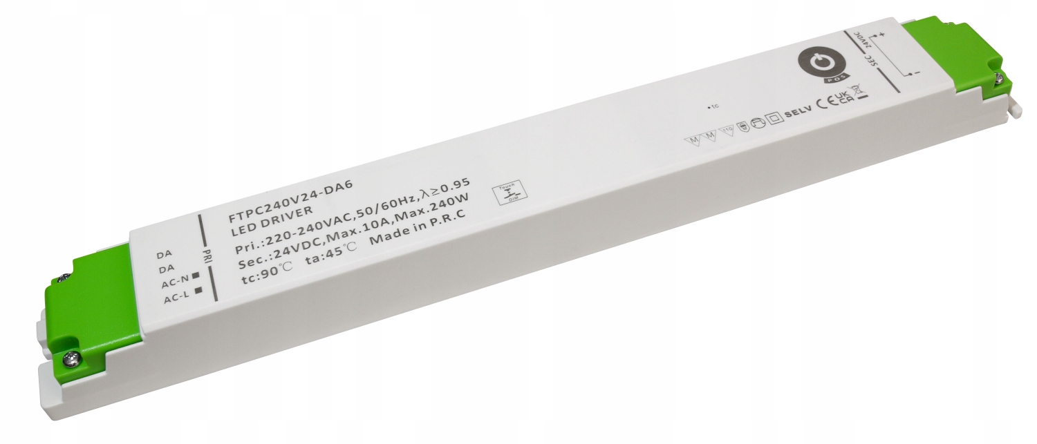 Nábytkový napájecí zdroj pro Led stmívatelný 24V 240W