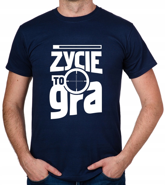 

koszulka Życie To Gra prezent