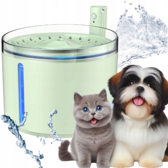 Levně Fontána Napáječka pro kočky psa automat. bezdrátový senzor 2,2 l Dogness