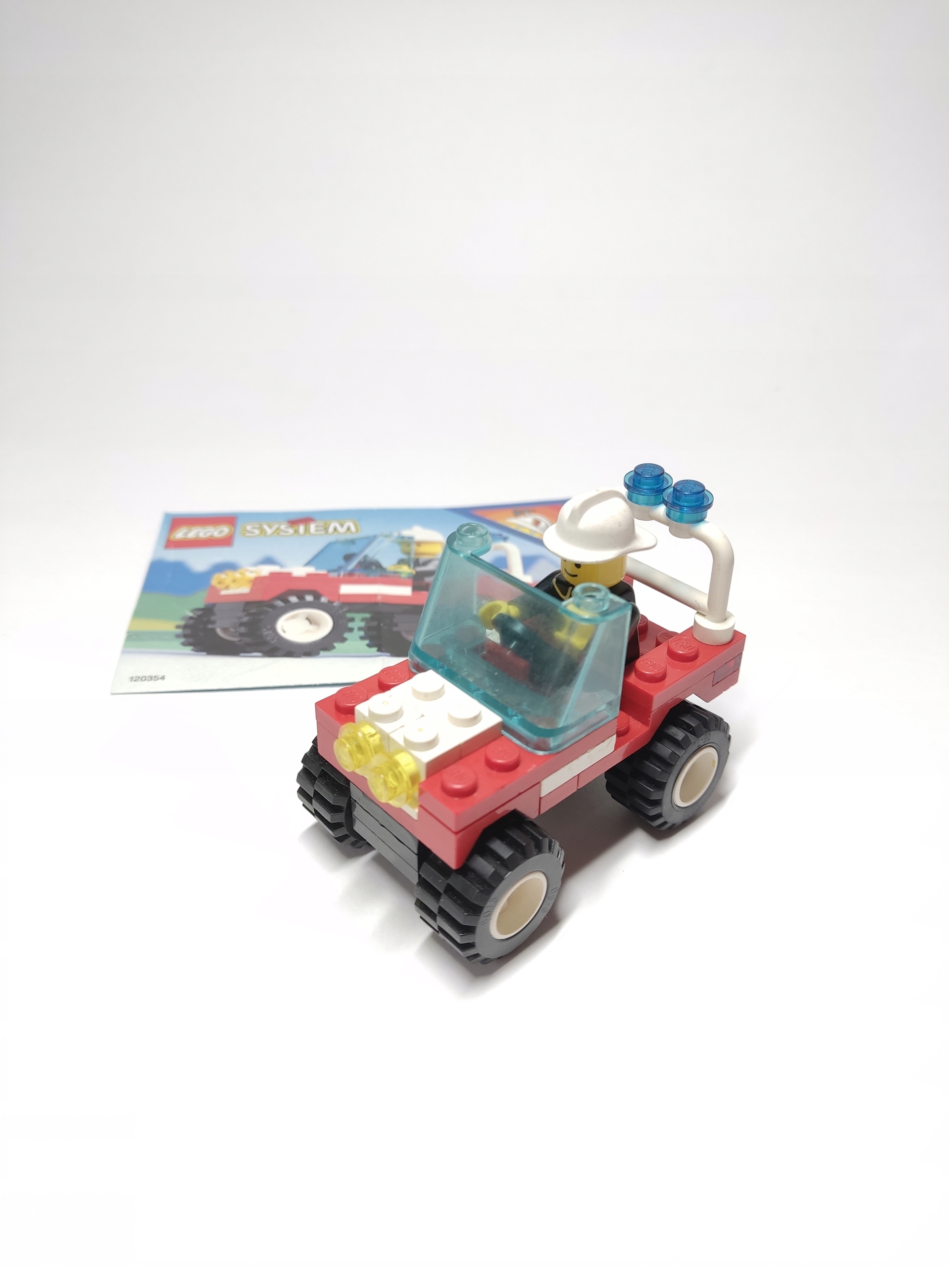 LEGO 6511 straż pożarna Rescue Runabout instrukcja