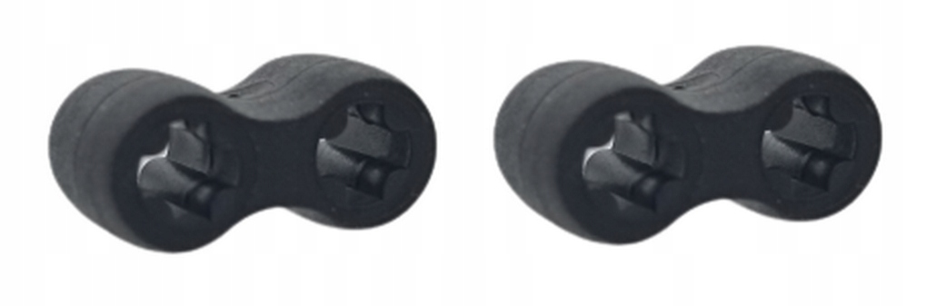 

Lego Technic Łącznik 1x2 gumowy 45590 czarny 2 szt