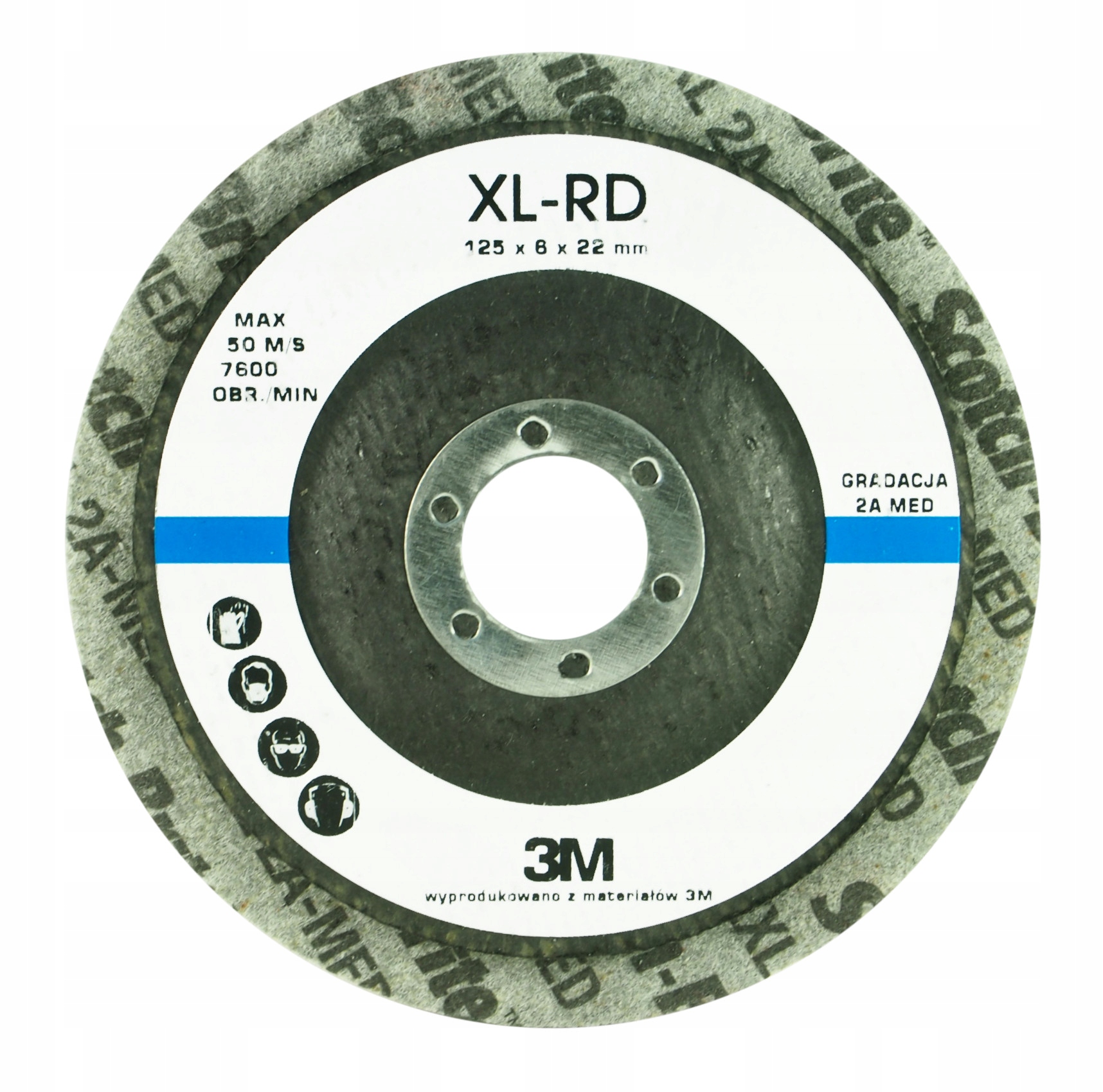 

Dysk Włóknina Sprasowana Xl-rd 126x6x22 2A Med