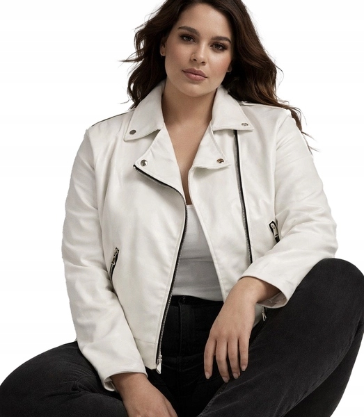 Klasická dámská bunda Ramoneska Plus Size 52/54