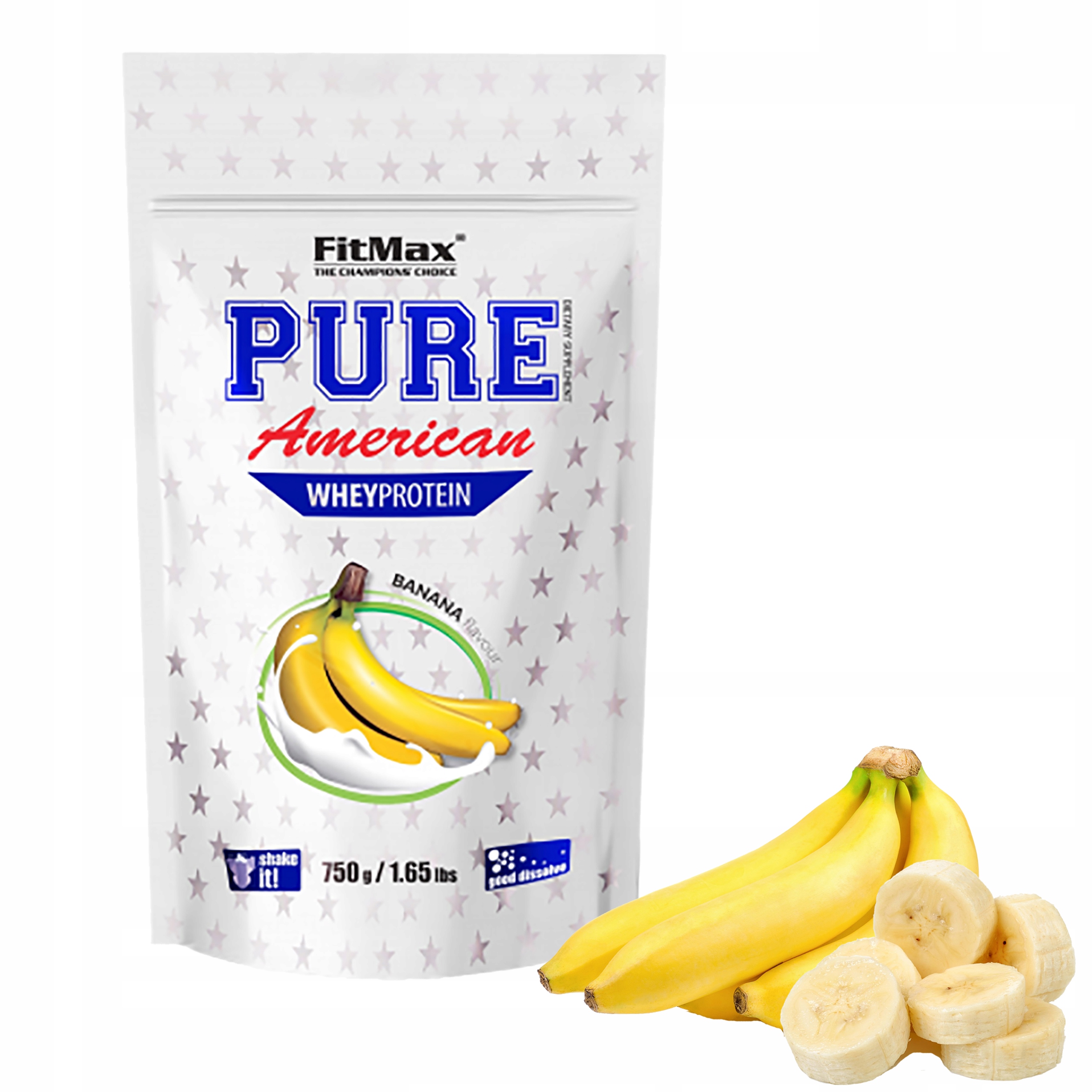 FITMAX PURE AMERICAN WHEY KONDICIONUJÚCI PROTEIN WPC 750g