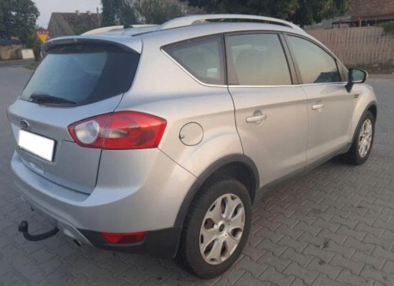 BEZ CIĘCIA ZDERZAKA HAK HOLOWNICZY+OSŁONKI do FORD KUGA MK1 I SUV 2008-2013 Numer katalogowy producenta A07305