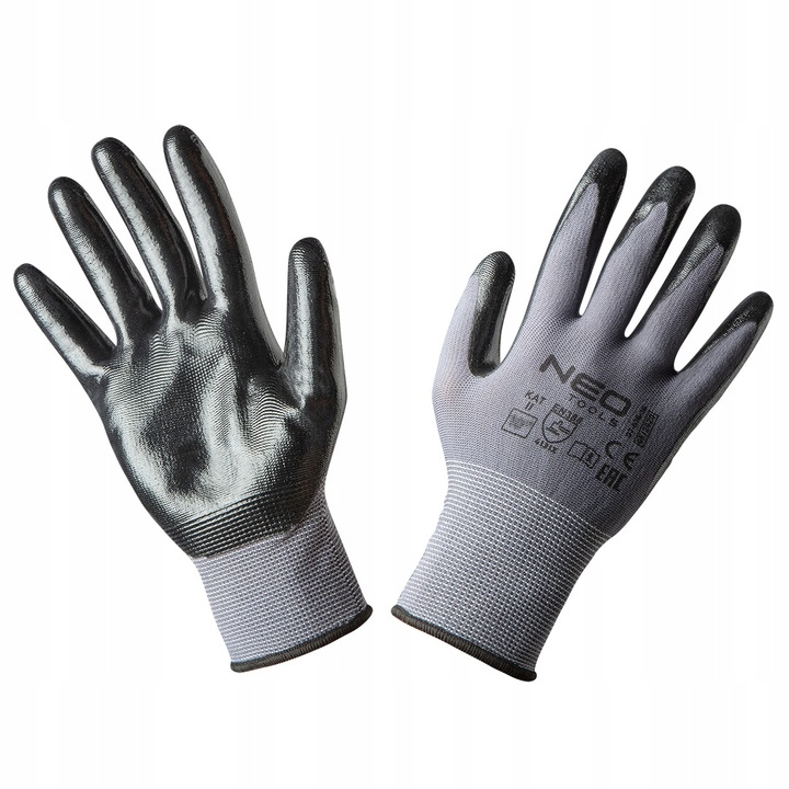 

Neo 97-616-10 Rękawice robocze, nylon pokryty nitr