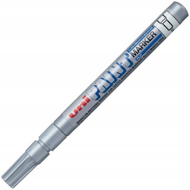 

Marker olejowy Uni PX-21 1,2mm srebrny