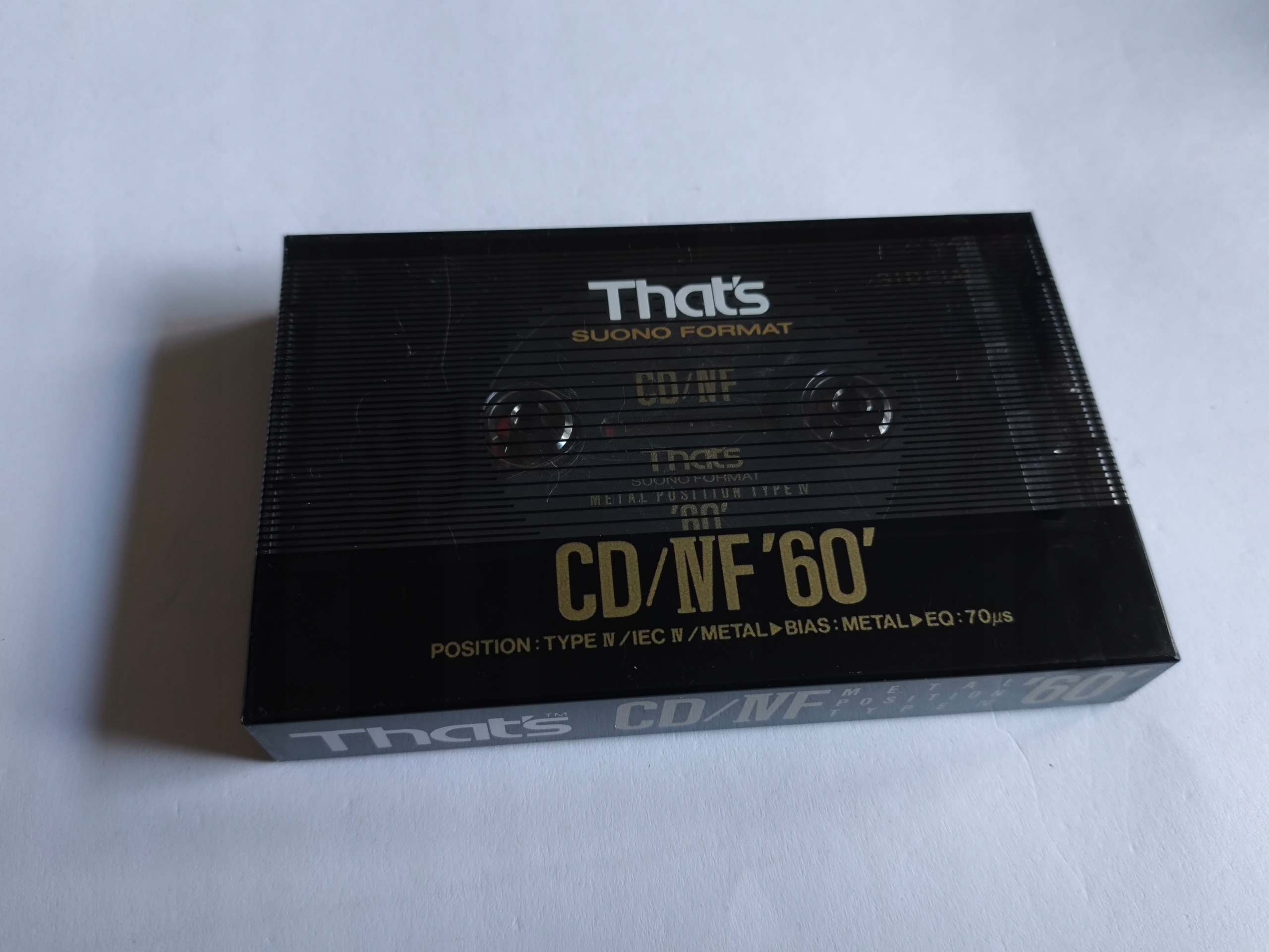 That's Cd/ivf CD/IV F 60 Metal Japan Nos fólie *3663