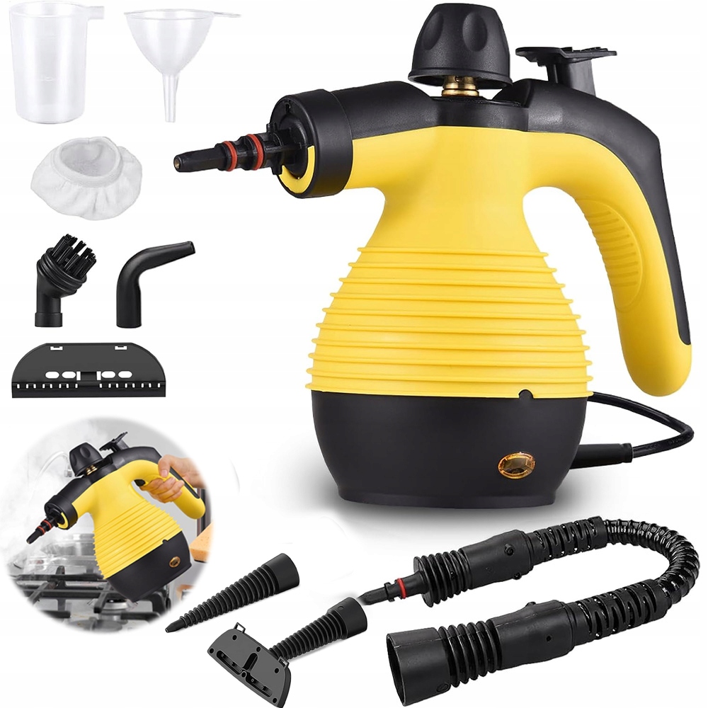 Ruční Parní Čistič Na Čalounění Oken, Čištění Dlaždic, Přenosný, 1050 W