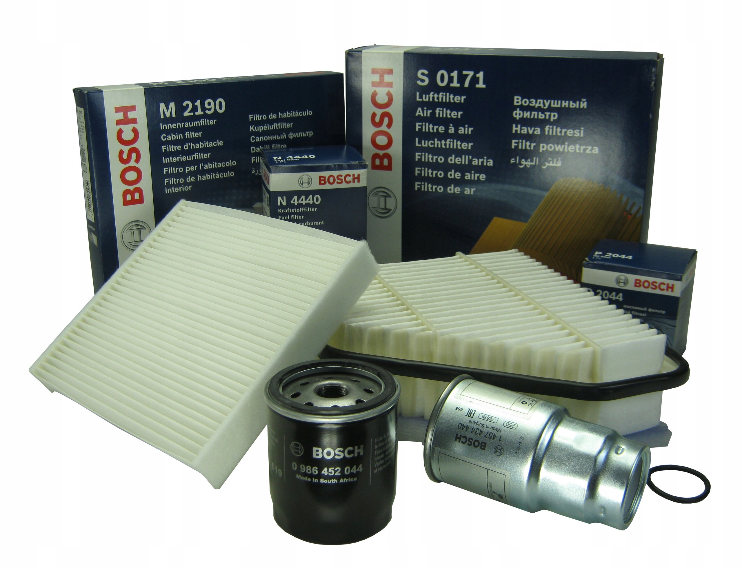 

Toyota Corolla E15 X 07-08 1.4 D-4D Filtry Zestaw