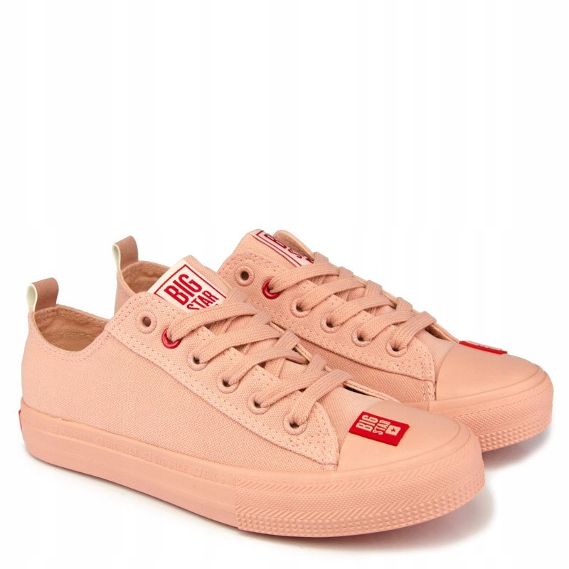 

Trampki Niskie Big Star JJ274018 Różowe LaRoni