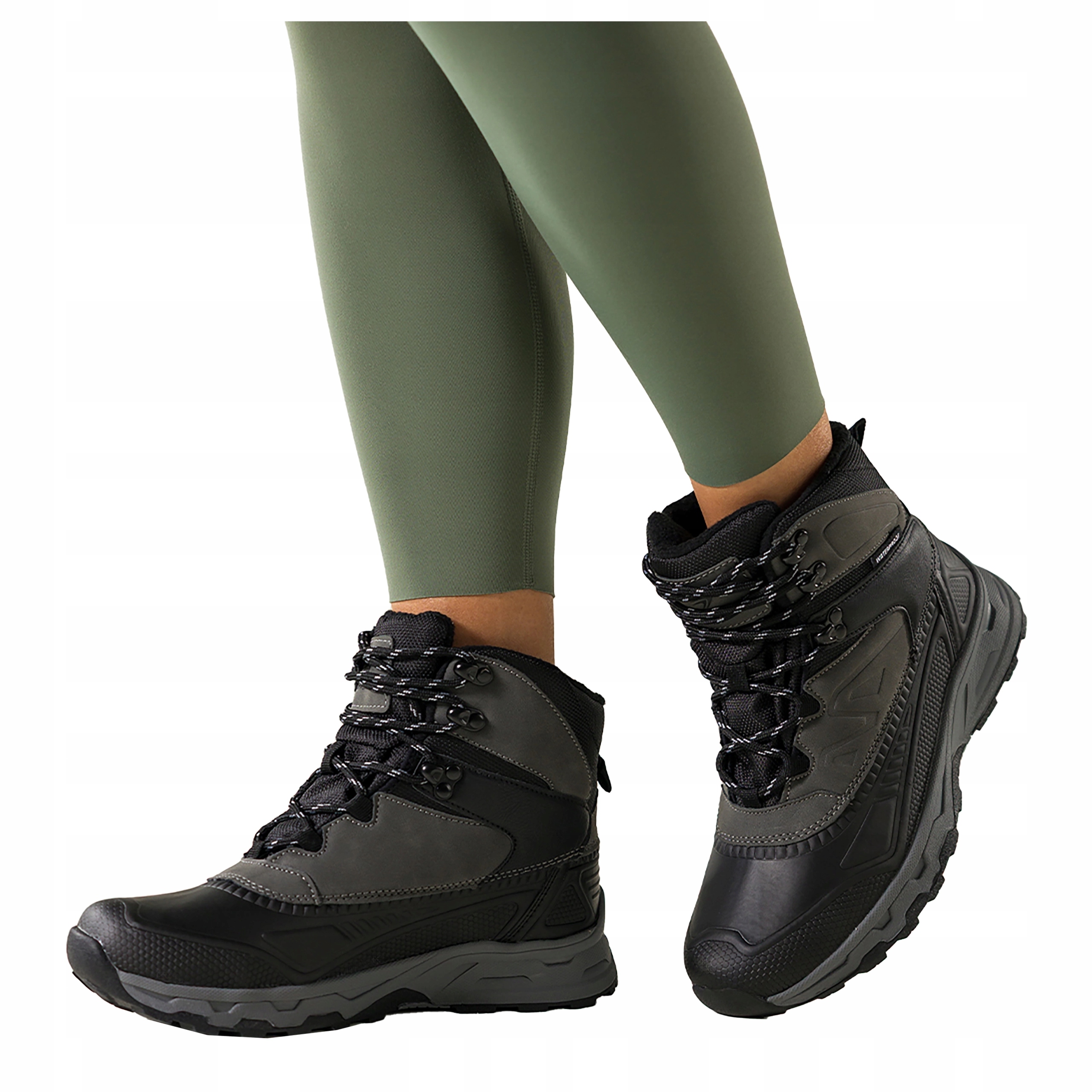 Trekové Boty Černé Dámské Pohodlné Běžící Podrážky Sportovní velikost 41