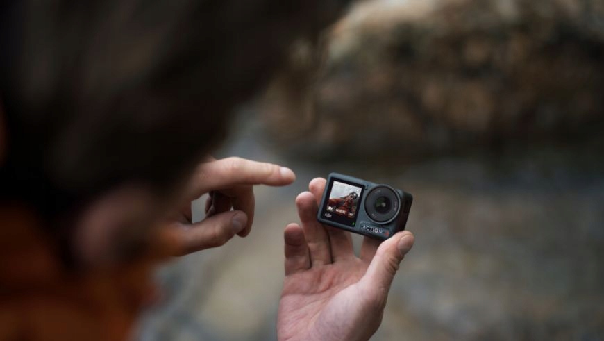 Zestaw Kamera DJI Osmo Action 4 Adventure Combo Matryca CMOS