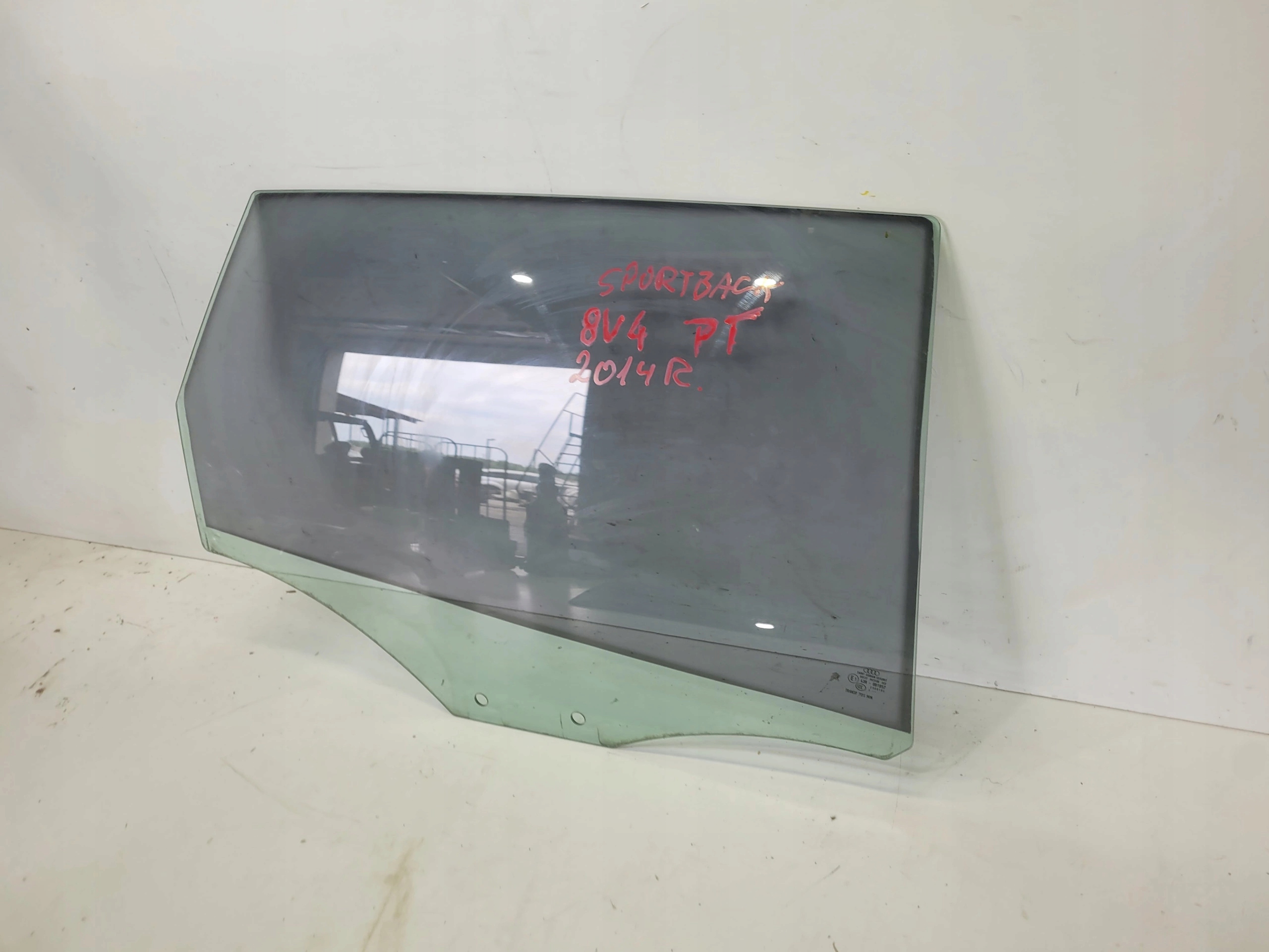 window side door right rear part AUDI A3 8V4 2014 ROK SPORTBACK