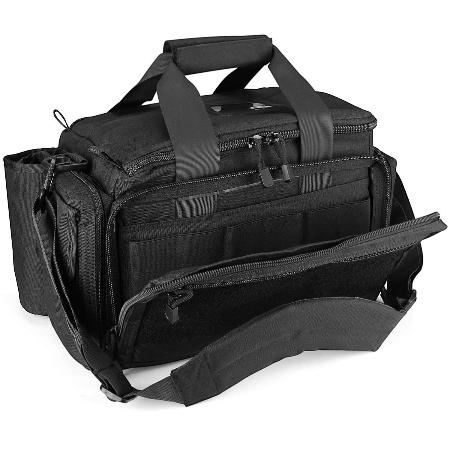 Torba taktyczna na broń 43 x 25 x 25 cm na strzelnicę czarna
