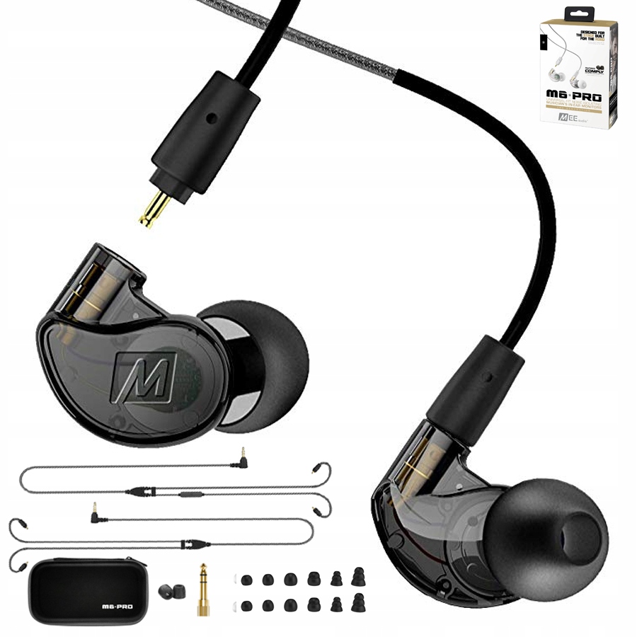 

Słuchawki Dokanałowe Mee Audio M6 Pro G2 Mikrofon