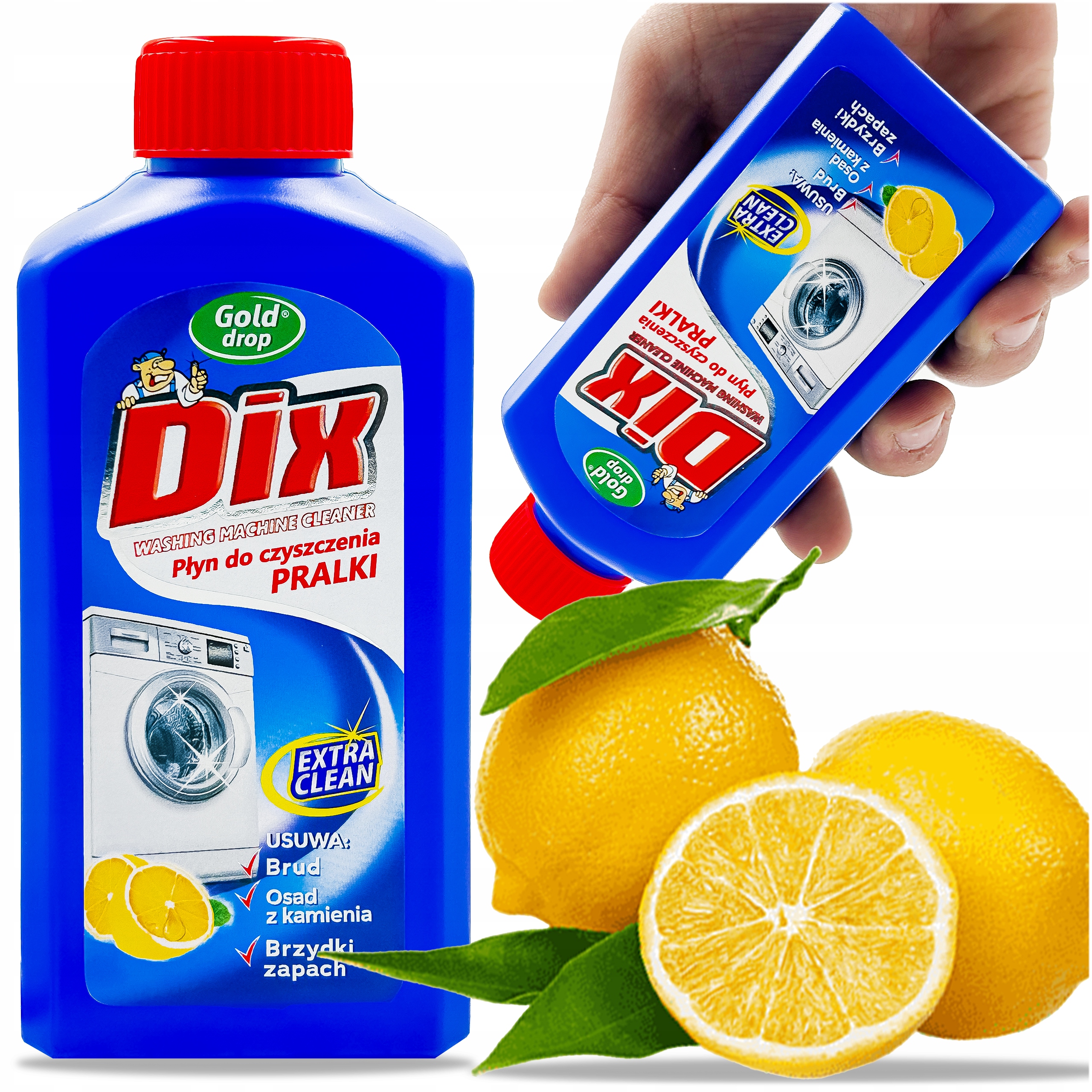 

Płyn do Czyszczenia Pralki Skuteczny Cytryna 250ml