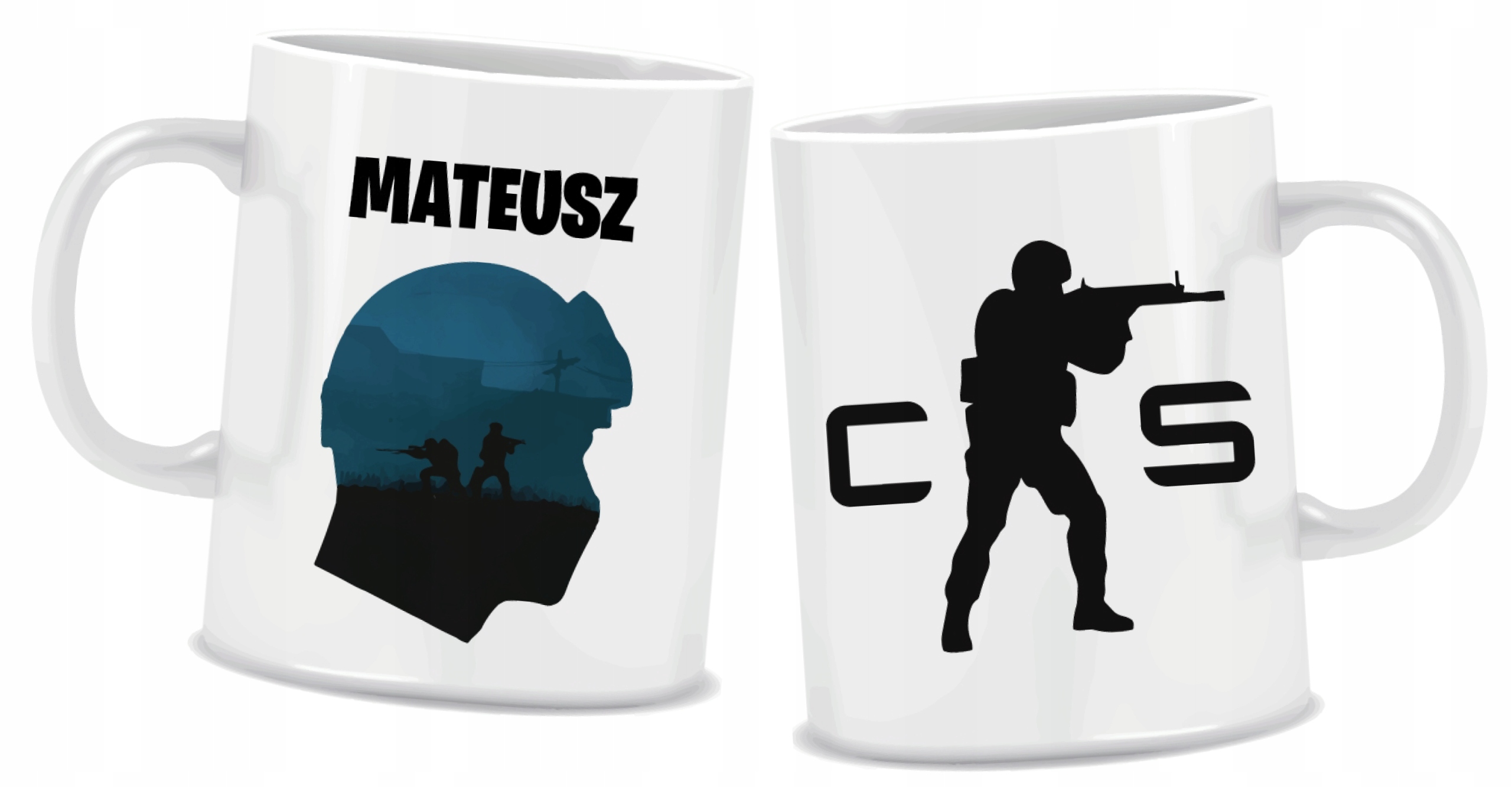 

Kubek Cs Go Counter Strike + Imię Gracza 330 ml