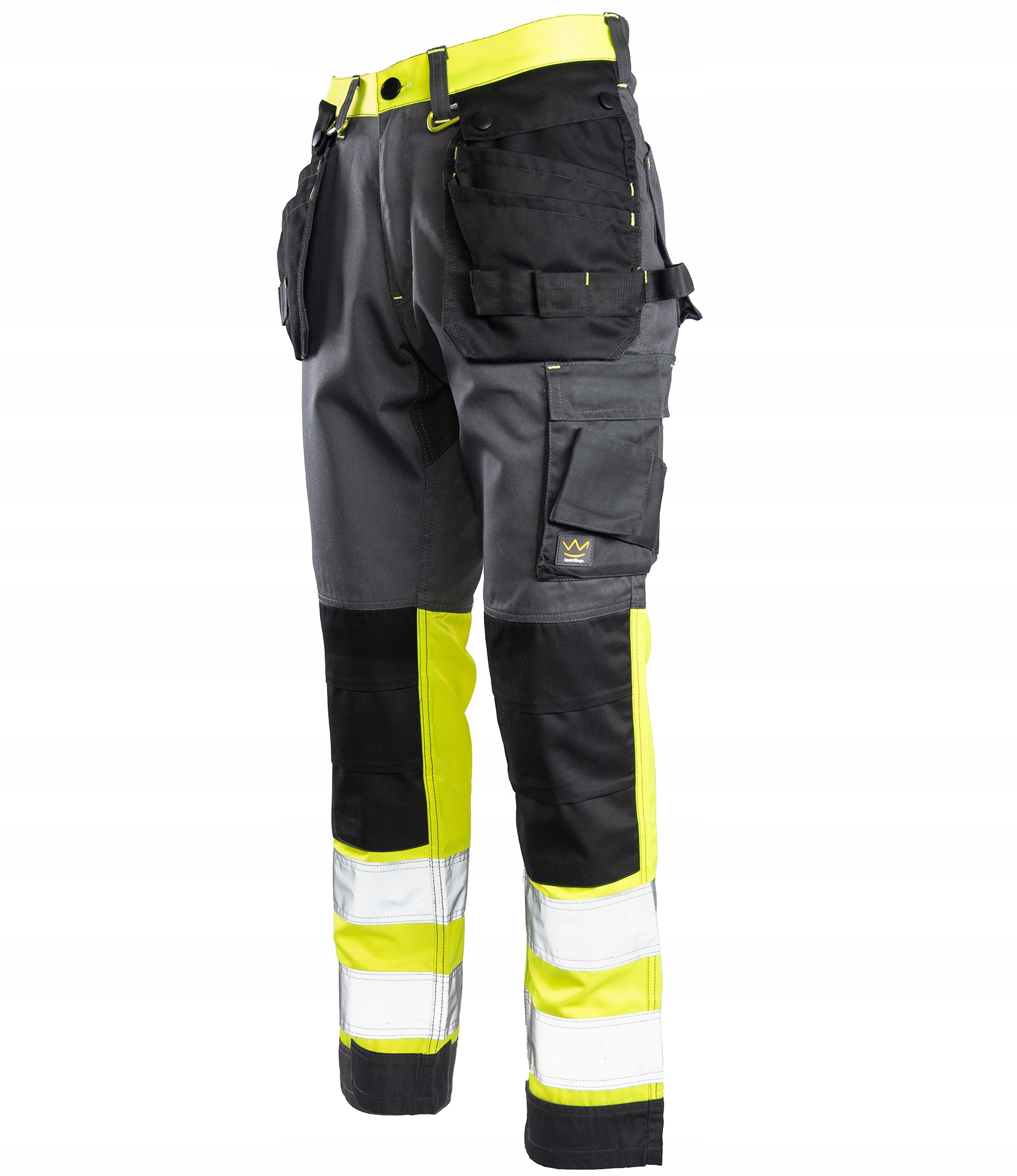 Spodnie Robocze Do Pasa Seven Kings Flash Z Odblaskami r.50