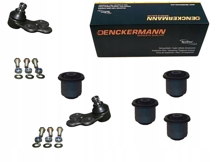 Čep Čepu Pouzdra Audi 80 B4 1991-1995 Přední Sada 6 Ks