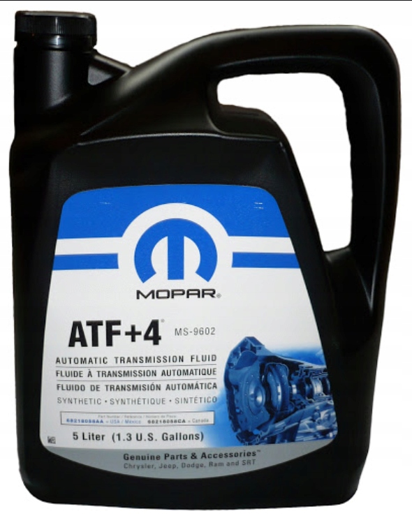 

Olej Mopar Atf 4+ Jeep Chrysler DEXTRON4 5L
