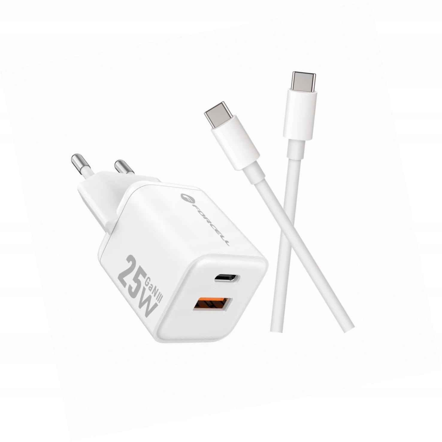 Szybka ładowarka Gan 25W 2 porty z kablem Usb-c do Samsung Galaxy A52s