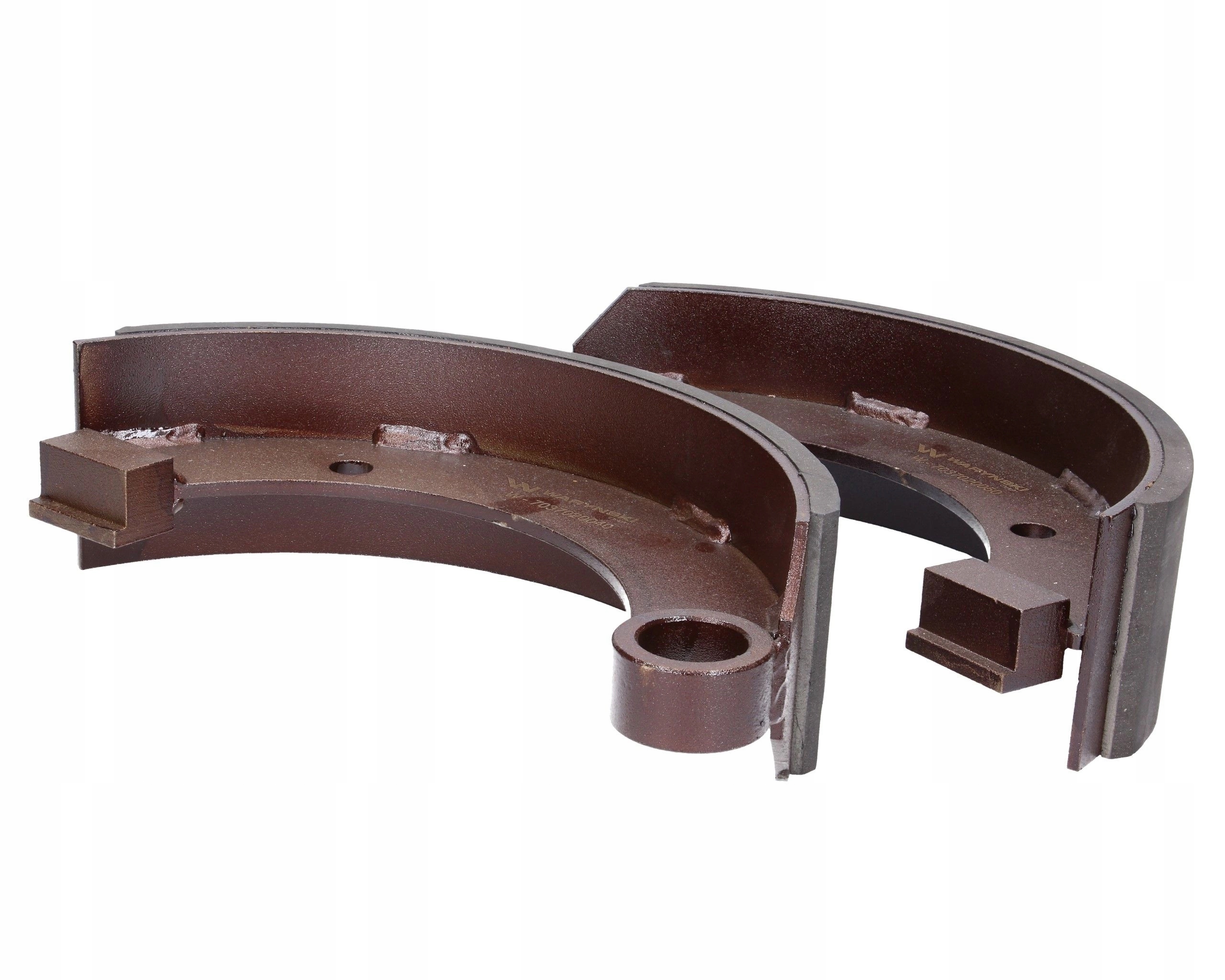 Brzdová čelist sada 1-pravá 1-levá D-47 7037020050 7037020040 Polmo