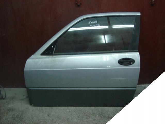 SAAB 900 93-98 DRZWI LEWE PRZEDNIE GOŁE BEZ RDZY